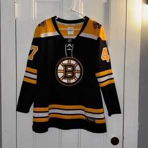 Fanatics Black and Gold “KRUG” NHL Jersey